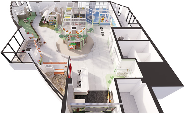 롯데mom편한(모두의 놀이터 3호점) 도면