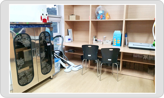 소독실 내부사진